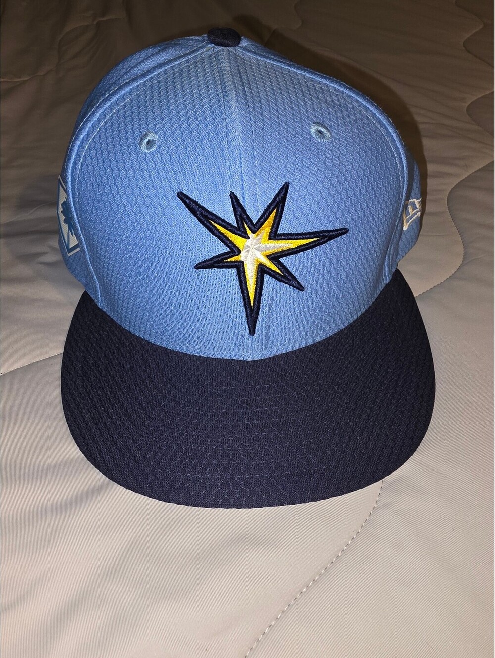 Tampa Bay Rays MLB New Era 59FIFTY Fitted Hat Cap Sz 7 1/2 Spring Training